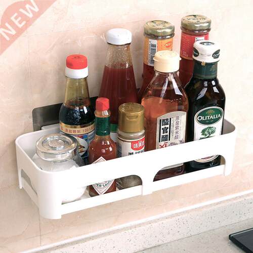 Bathroom bathroom shelf suction wall toilet storage rack