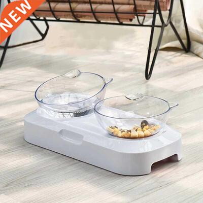 Elevated Bowl Small Dogs Raised Feeding Dishes 15° Slant