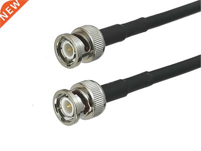 1Pcs RG58 BNC Male plug to BNC Male plug Connector RF Coaxia