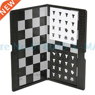 Pocket Chess Magnetc Portable Mn Checkers Set Traveler Pl