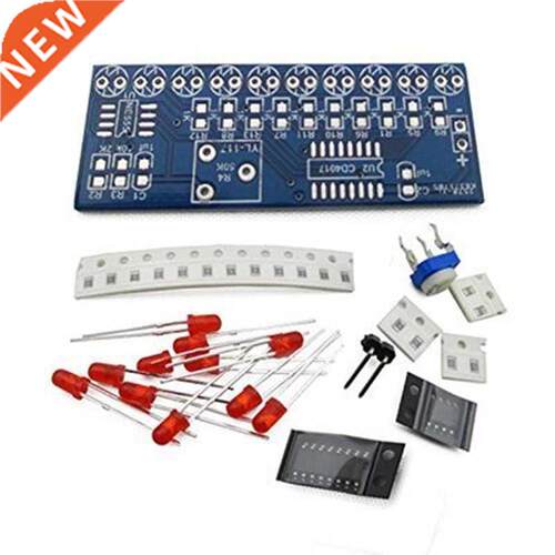 NE555+CD4017 Light Water Flowing Light LED DIY Kit Module