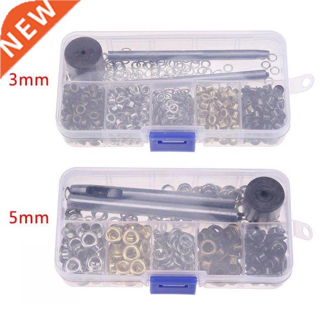 Metal Eyelet Set Leather Craft Repair Grommets Scrapbooking