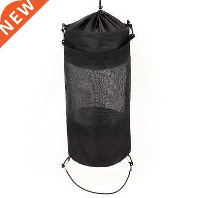 Boat Trash Bag-Large Hoop Reusable Mesh Trash Bag For Your