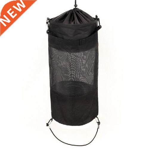 Boat Trash Bag-Large Hoop Reusable Mesh Trash Bag For Your
