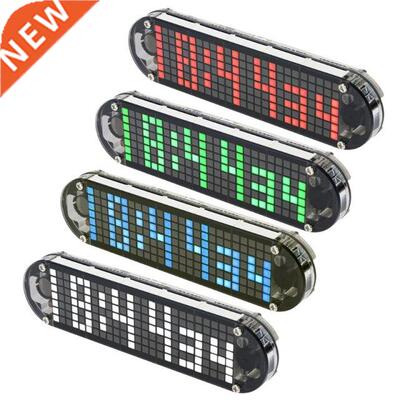 2021 New DS3231 Multifunction Alarm Clock LED Dot Matrix Ani