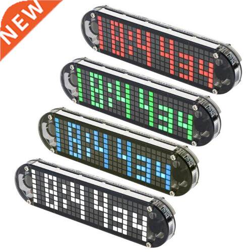 2021 New DS3231 Multifunction Alarm Clock LED Dot Matrix Ani