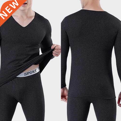 Thermal underwear men winter set Rashguard clothing man shir