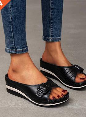 2022 Summer New Sandals Slippers for Women's Outer Wear Thic