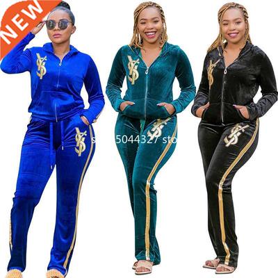 New African Clothes XL-5XL For Women Two Piece Sets Tops + P