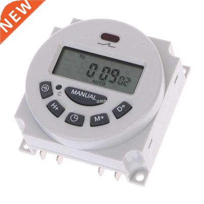 DC12V AC220V Time Switch Digital LCD Weekly Programmable Tim