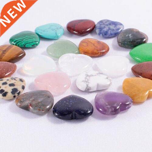 1Pcs Natural Gem Fluffy Heart-Shaped Natural Rose Crystal