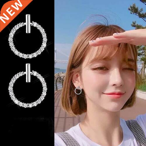 LByzHan Free Shipping Fashion 925 Sterling Silver Crystal Rh