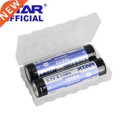 XTAR Plastic Battery Case Holder Storage Box For 18350 1634