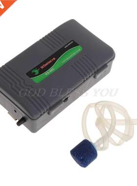 Air Pump Portable Aquarium Fish Tank Battery Powered Oxygen