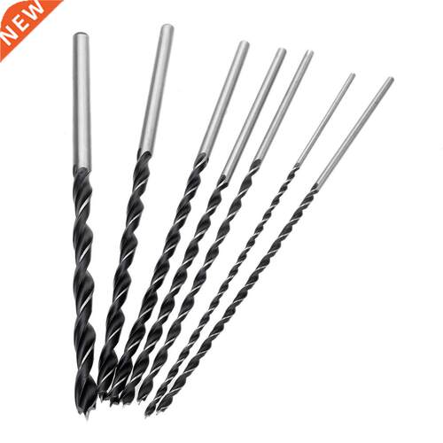 7pc 00mm/12 Inch Brad Point Wood Drill Bits Hand Drill Stra