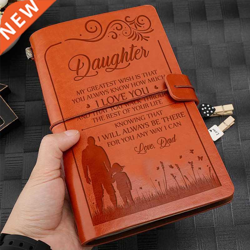 New Year Love Gift For Daughter From M Father Leather N