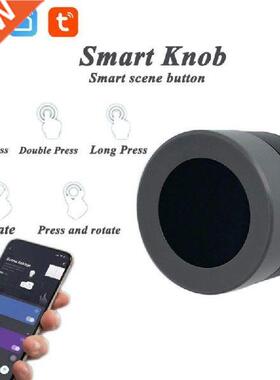 1/5PC Tuya ZigBee Smart Knob Wireless Scene Switch