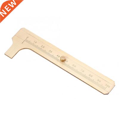 Jewelry Measuring Ruler Brass Vernier Caliper Single Scale J