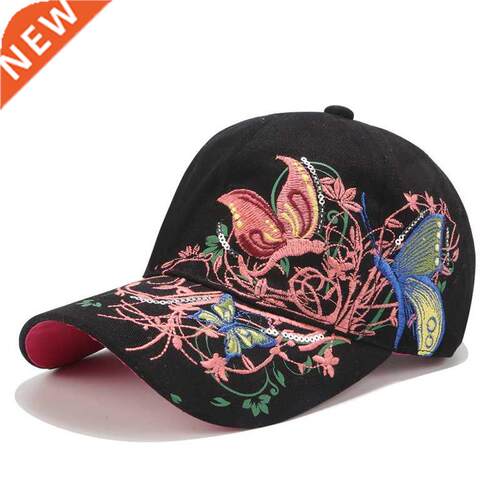 2019 New Baseball Caps High quality Butterflies and flowers