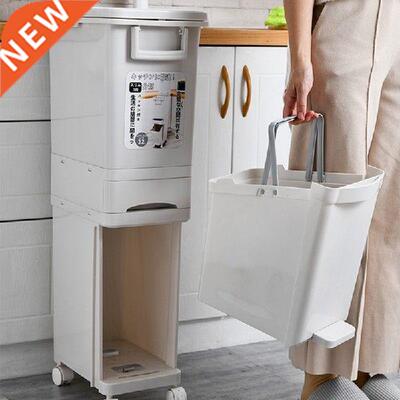 Garbage Cube Kitchen Trash Can Sorting Wastebin Paper