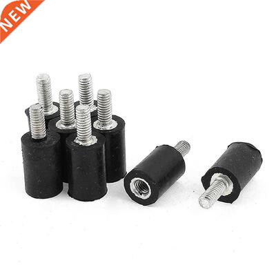 8Pcs M4 Air Compressor Rubber Vibration Mount Isolator 10mm