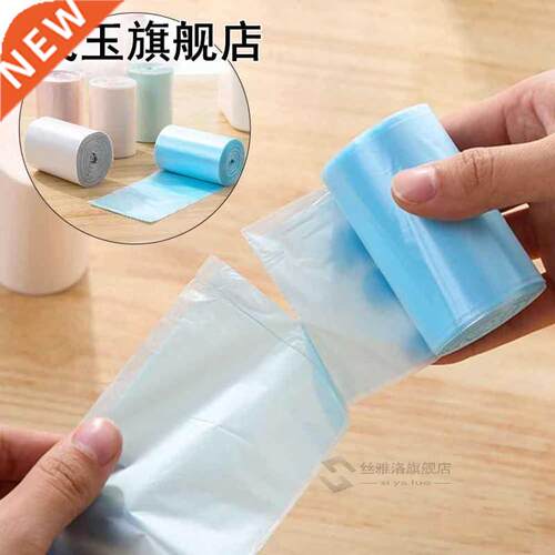 6roll/pack Home PE Small Trash Bags Desktop Toilet 适用于 Ga