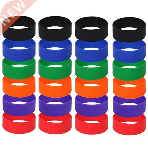 24 PCS Silicone Bands For Sublimation Skinny Tumbler, Heat R