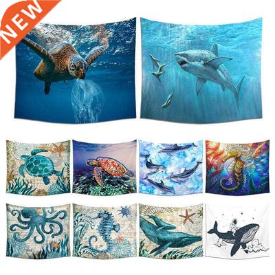 1Pcs Wall Mount Ocean Style Tapestry Home Decoration