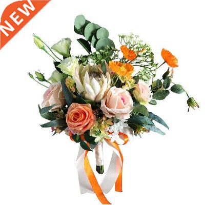New Artificial Wedding Flower Bouquet, Bridal Bouquets For