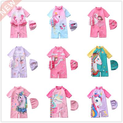 1~7Y Toddler ay Girls Swimming suit Ins Flingo Children