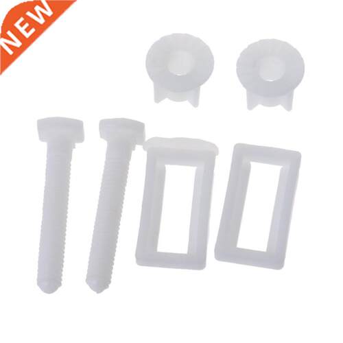 1 Pair Toilet Seat Hinge Bolts Screw Fixing Fitting Kit Toil