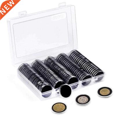 100Pcs 17/20/25/27/30mm Gasket Pads Coin Capsule Protect Cas