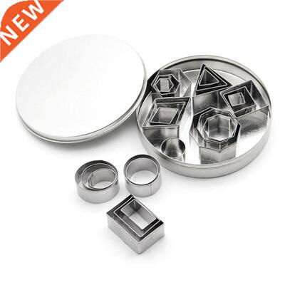 Cookie Cutter 24 Pcs/set Stainless Steel Fondant Cake Baking