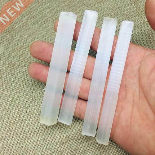 8-9 cm 4pc Natural Selenite Quartz Crystal s Quartz Crystal