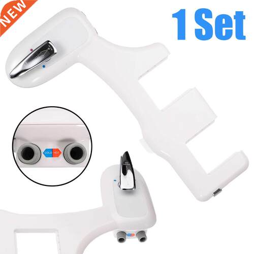 Non-Electric Hot And Cold Water Bidet Toilet Seat Attachment