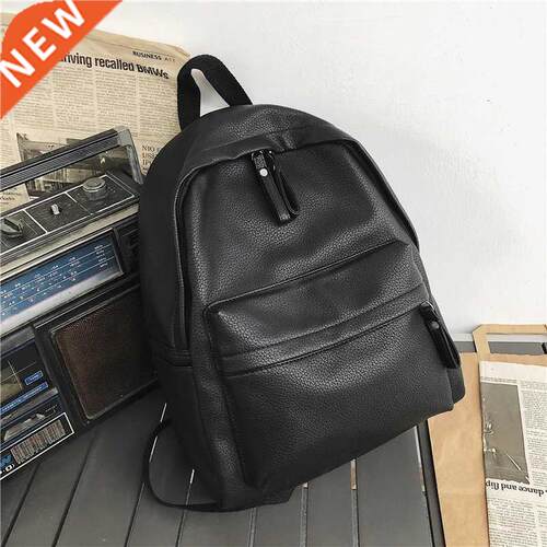 New Fashion Backpack Laptop Backbag PU Leather Travel Women