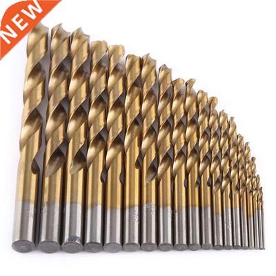 19 Piece HSS Cobalt Drill Bit Set 1mm10mm Quality German Too