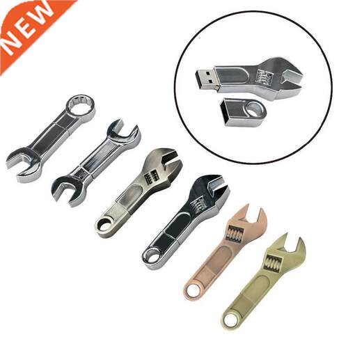 Wrench Tool Metal Pen Drive Usb Flash 4GB 8GB 16GB 32GB Usb