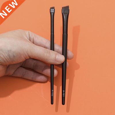 1pc Super Thin Angled liner Make up brush Eye brow Synthetic