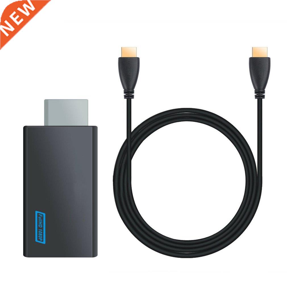 HDMI-compatible Converter with 5ft High Speed Cable Wii2HDMI