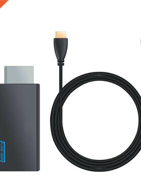 HDMI-compatible Converter with 5ft High Speed Cable Wii2HDMI