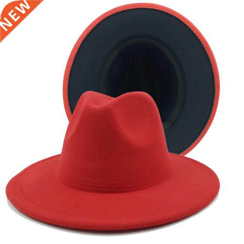 Two toned Hat fedoras top hat unisex hat fedora cap fedoras