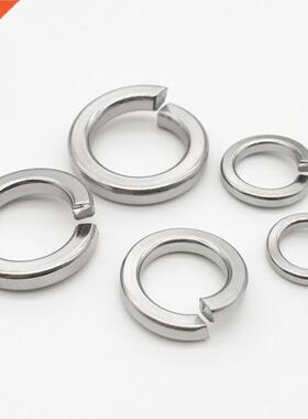 2/5/10/50/100pcs GB93 A2 304 Stainless Steel Spring Split Lo