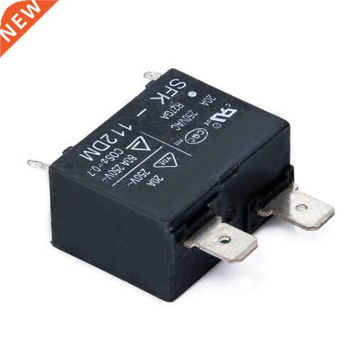 2pcs Black SFK-112DM SFK-112 DIP-4 Relay 4-pin Current 20A V