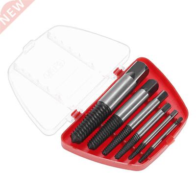 6pcs Drill Bit Screw Extractor Remover Easy Out Drill Bits h