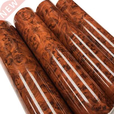 50cm*500cm Glossy Wood Grain Vinyl Car Wrap Foil Wood Textur
