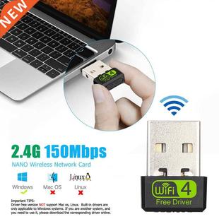 USB 2.4G Card Wireless Network WiFi 1513B Adapter 150Mbps