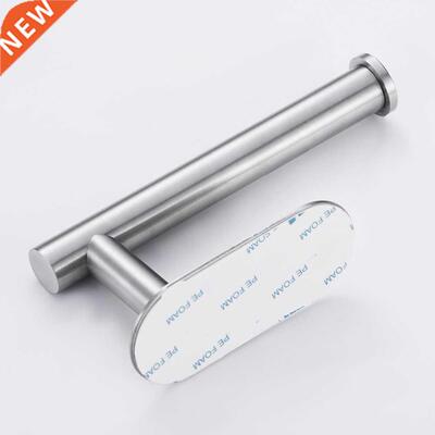 Brushed Gold Adhesive Toilet Paper Holder Wall Haning Roll H