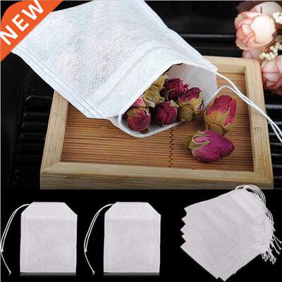 100PCS Tea Bag Infuser With String Heal Seal 5.5 X 7CM