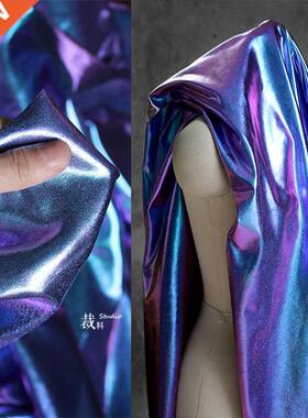 Impression Elstic Colorful Grdient Designer Fbric